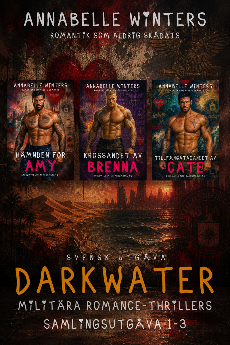 Darkwater Militära Romance-Thrillers Samlingsutgåva 1-3