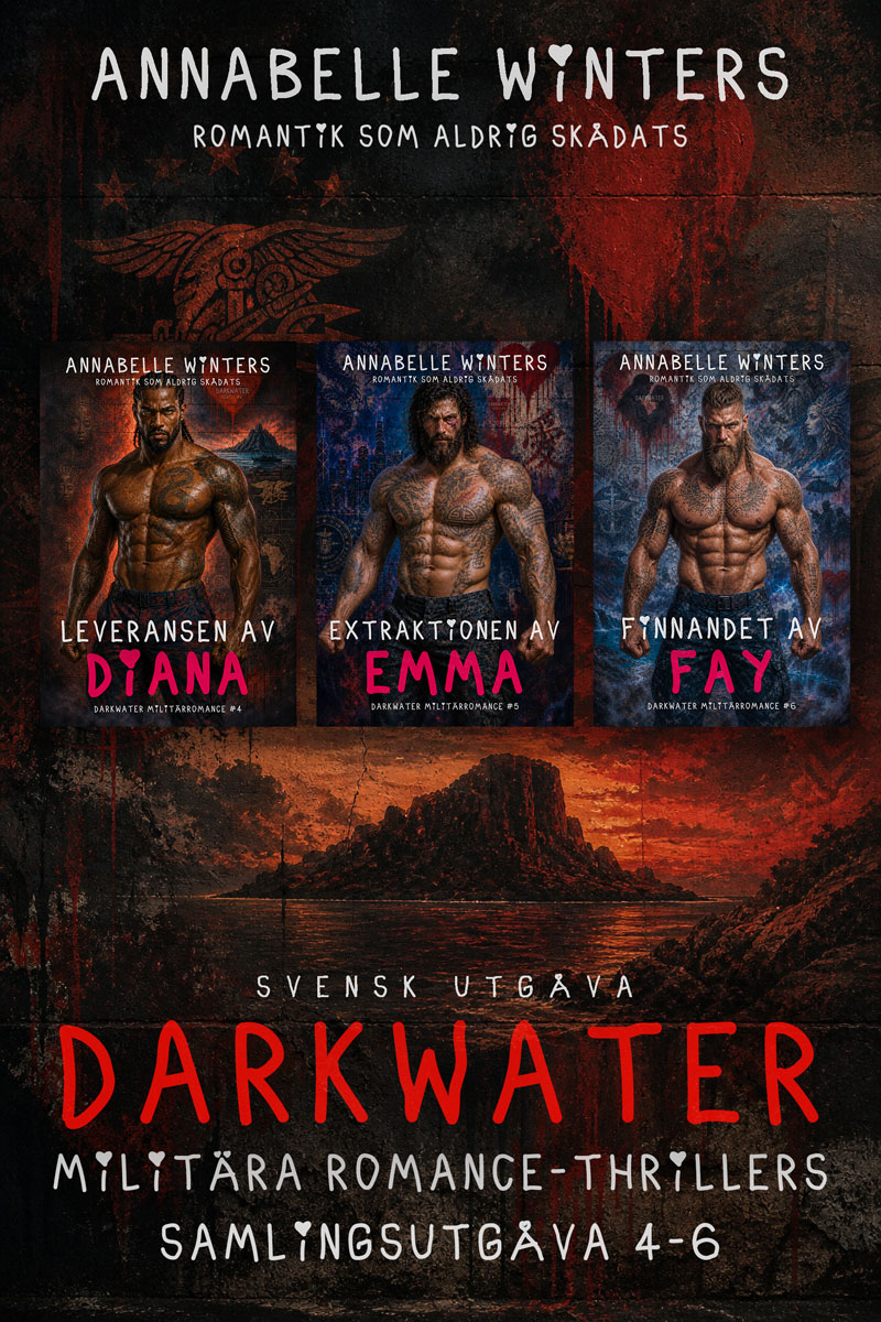 Darkwater Militära Romance-Thrillers Samlingsutgåva 4-6