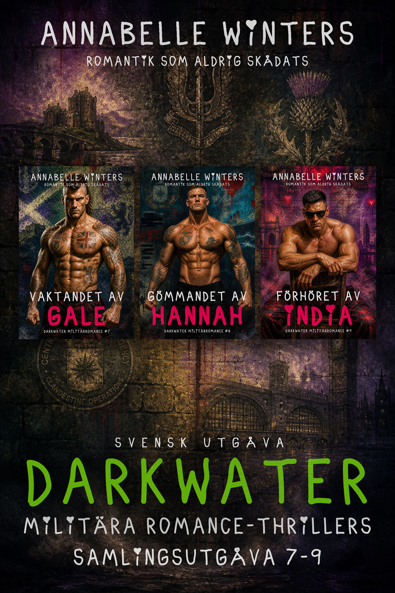 Darkwater Militära Romance-Thrillers Samlingsutgåva 7-9